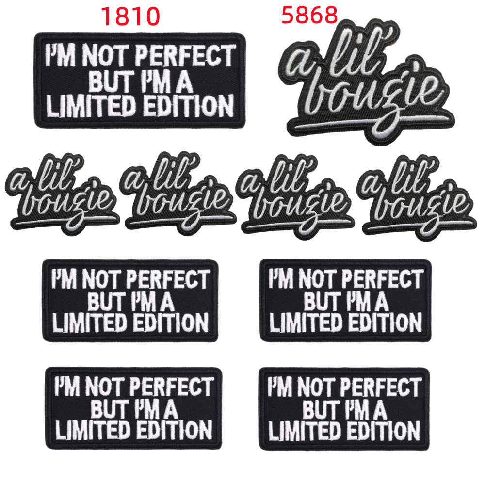 Wholesale Stylish Embroidered Twill Patches 10 Pack For Towels Clothing Bags And DIY Craft
