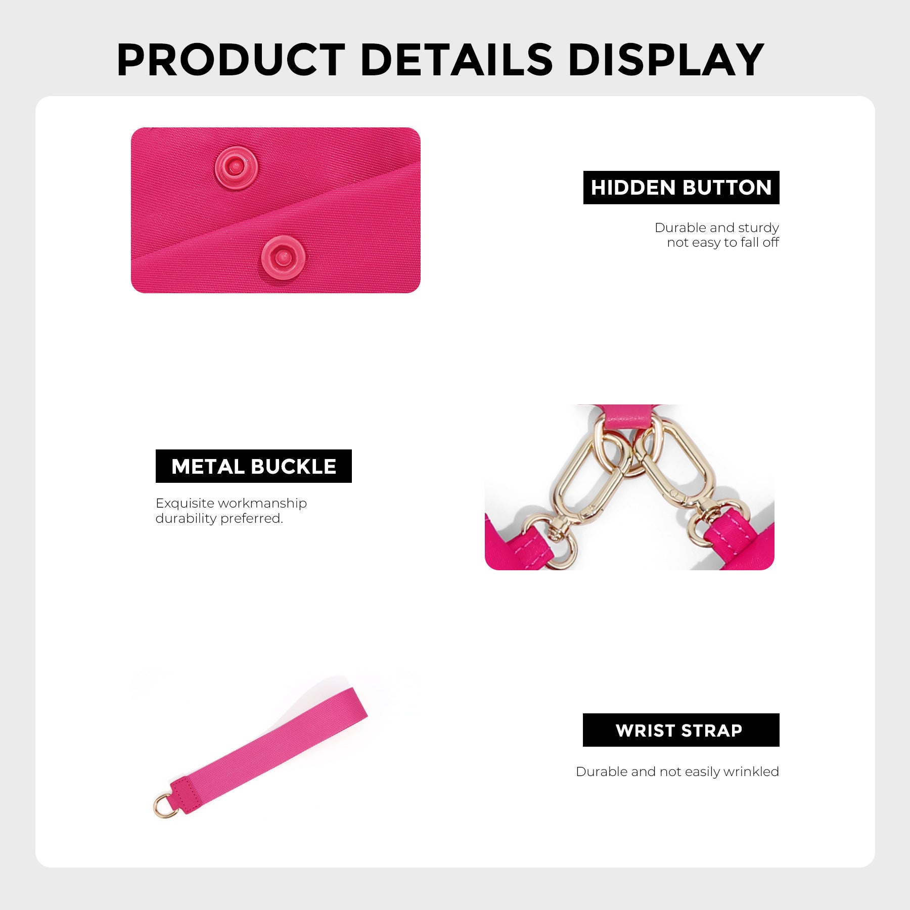 Wholesale Love wrist bag stitching two in one bank card coin purse