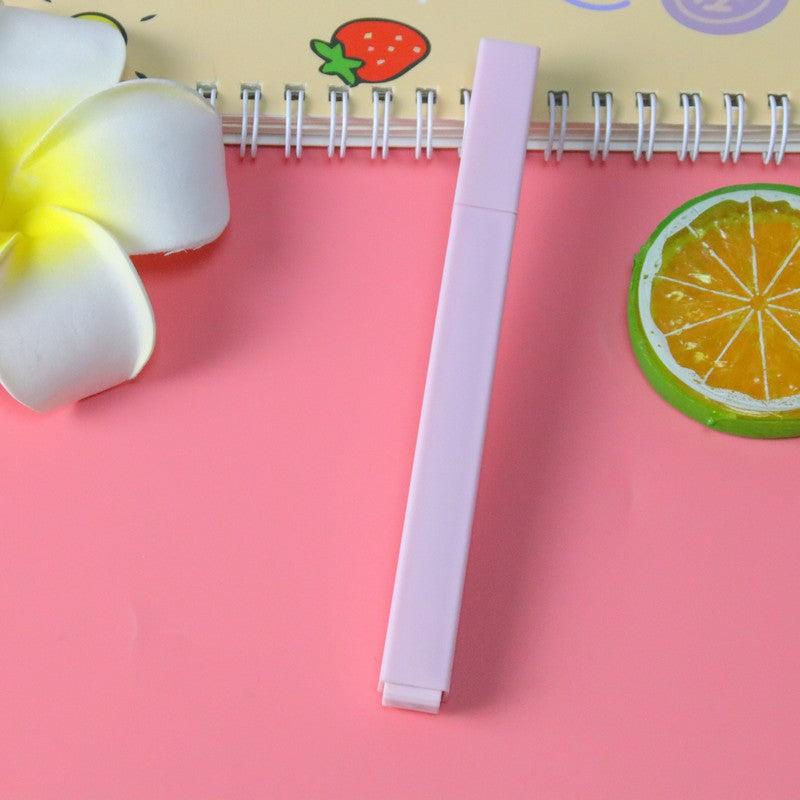 Wholesale Color Pole Fluorescent Plastic Ledger Stroke Key Marker Pen