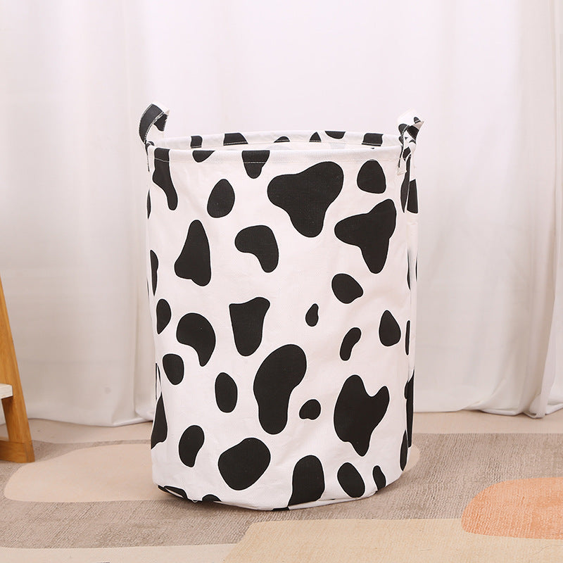 Wholesale Cotton and Linen Foldable Waterproof Storage Bucket