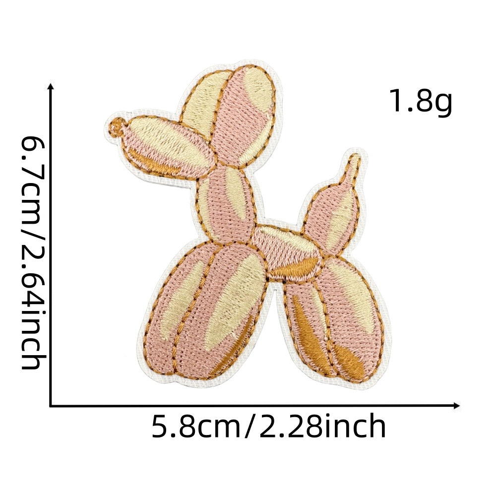 Wholesale Cute Bohemian Embroidered Patches Polyester Thread For Clothing Bags And Resale