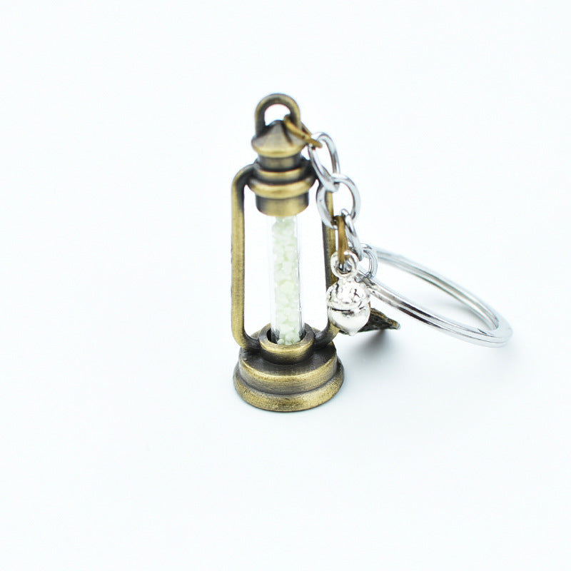 Wholesale Metal Retro Hourglass Keychain