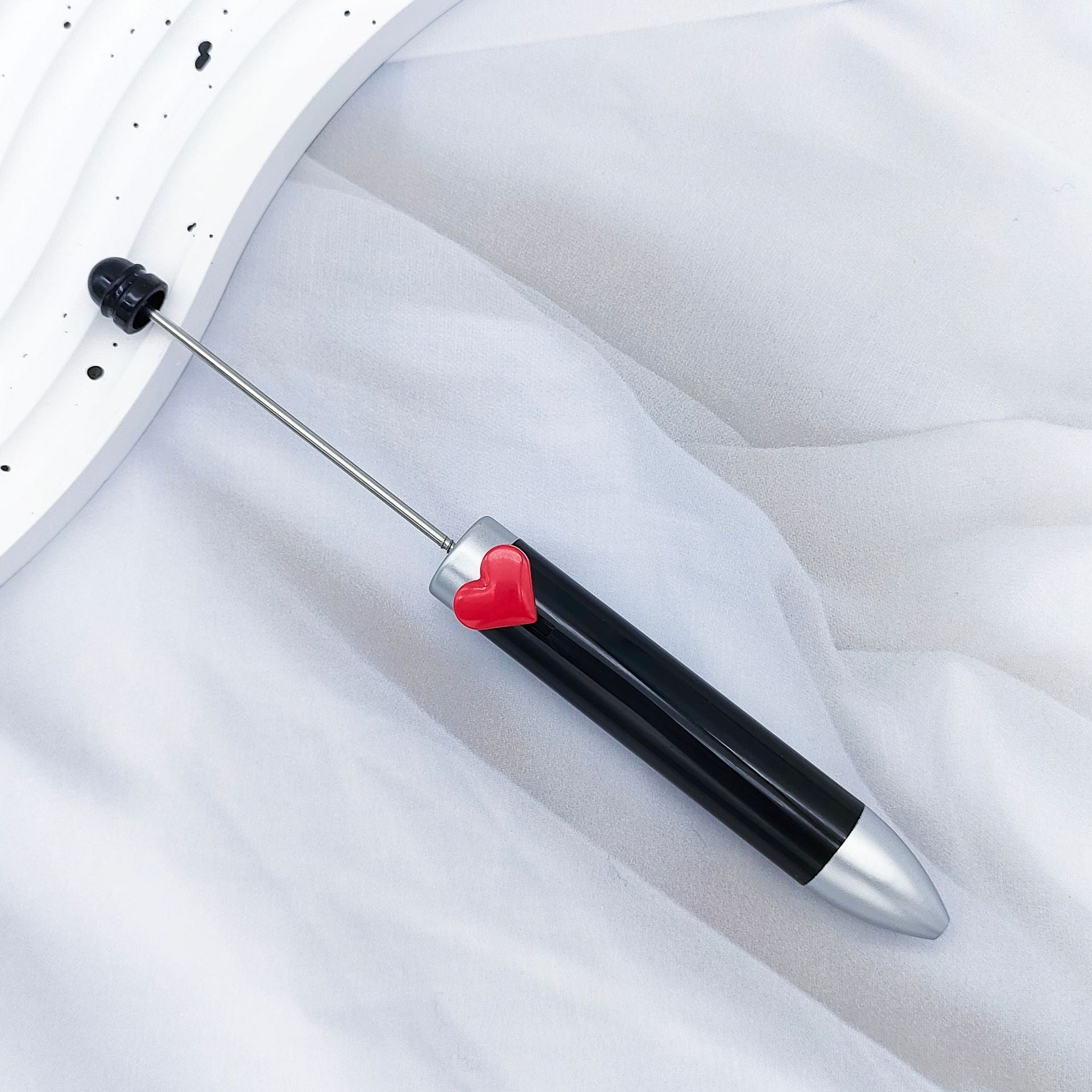 Wholesale 2pcs DIY Heart 7 Color Ballpoint Pen