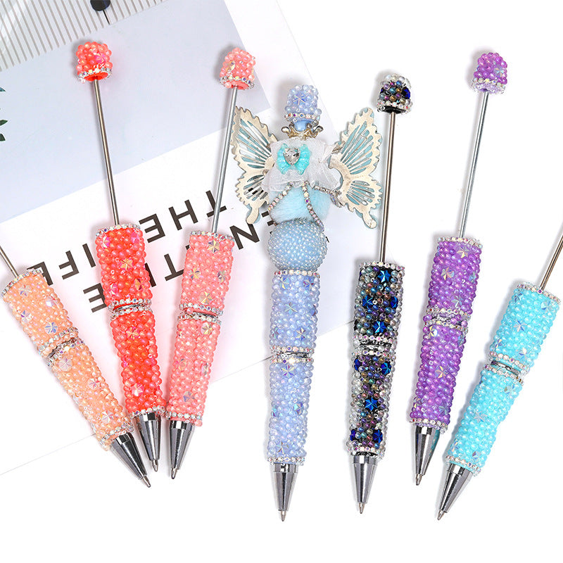 Wholesale 5pcs/pack  Colored glow-in-the-dark Beadable Pens