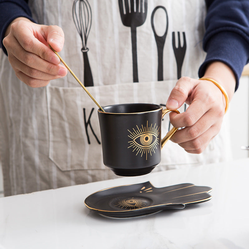 Wholesale of Türkiye Blue Eye Ceramic Coffee Cup