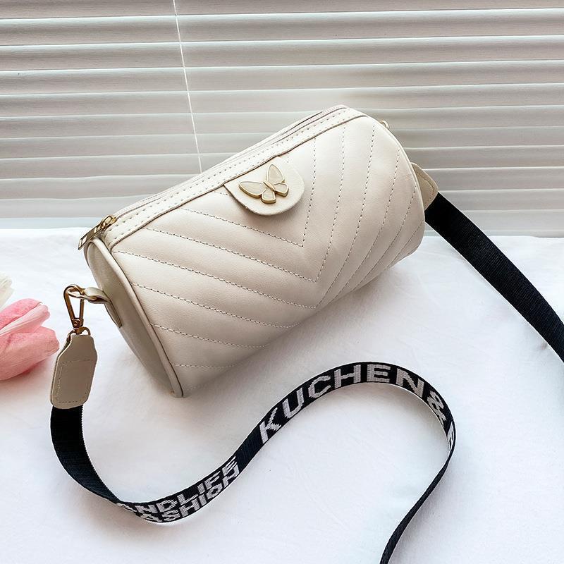 Wholesale PU Letter Wide Shoulder Crossbody Bag