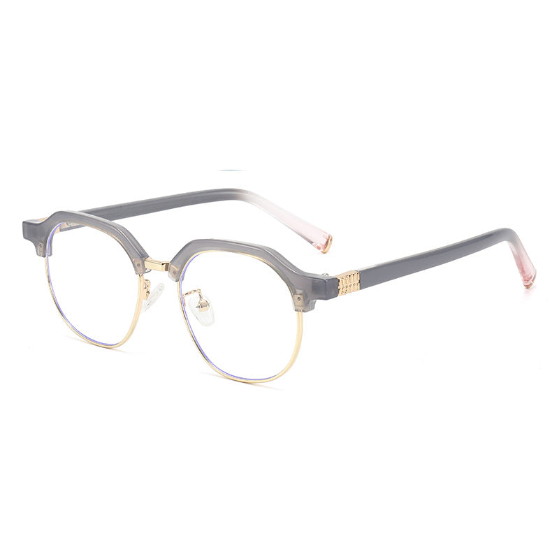 Wholesale Oval Half Frame Sunglasses