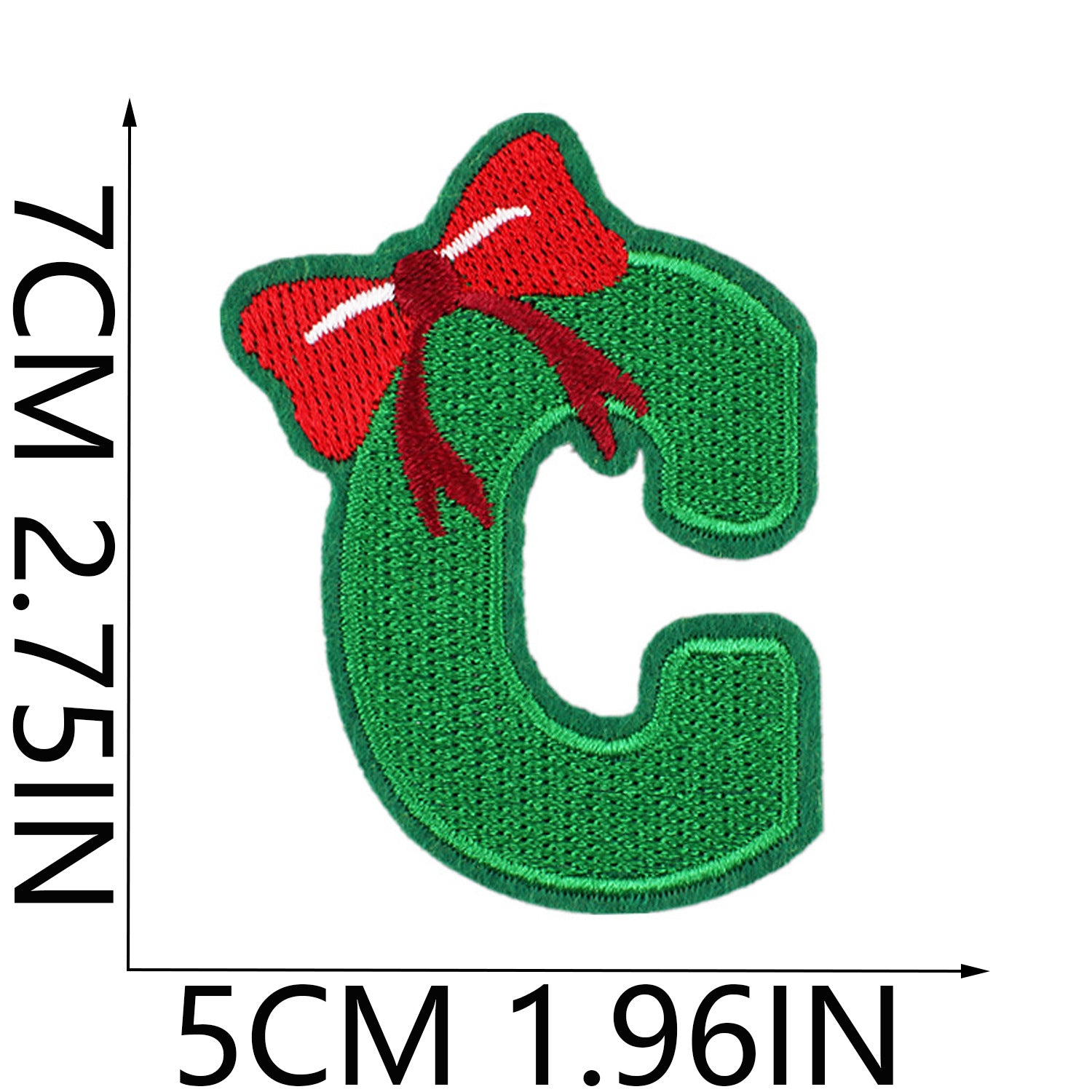 Wholesale Christmas embroidery cloth stickers letters  DIY Patches