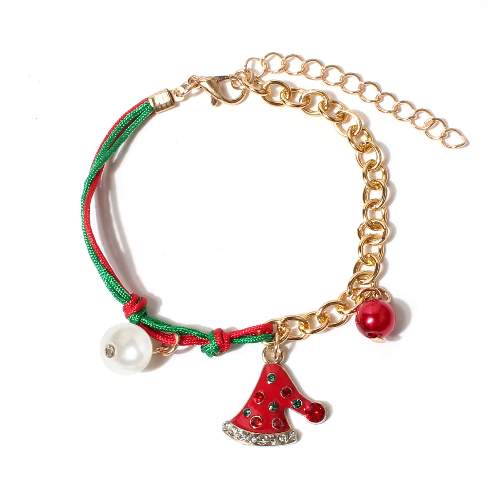 Wholesale Christmas Woven Ornament Bracelets