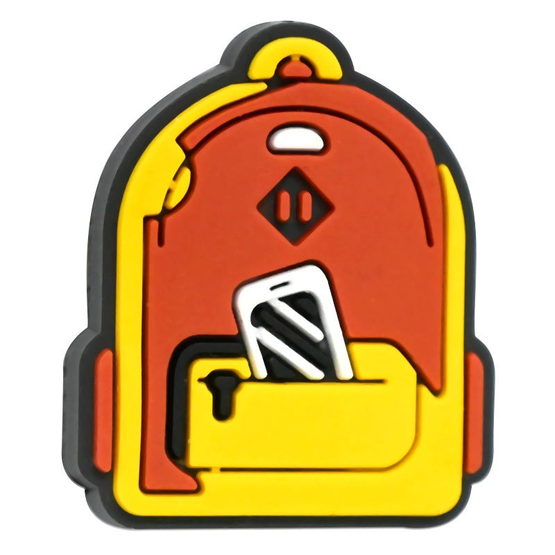 Wholesale Random 100pcs/pack  Back-to-School Series Student Stationery  Focal Beads