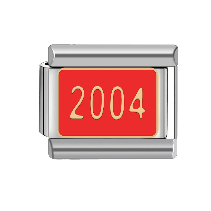 Wholesale Italian Charm Bracelet 9mm DIY Spliced Detachable Heart Pattern Combination Bracelet