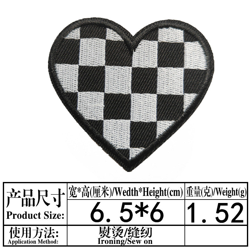 Wholesale Stylish Embroidered Twill Patches 10 Pack For Towels Clothing Bags And DIY Craft