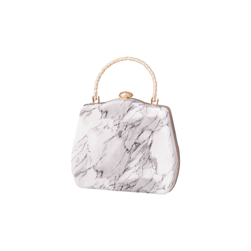 Wholesale Marble PU Creative Simple and Personalized Handbag