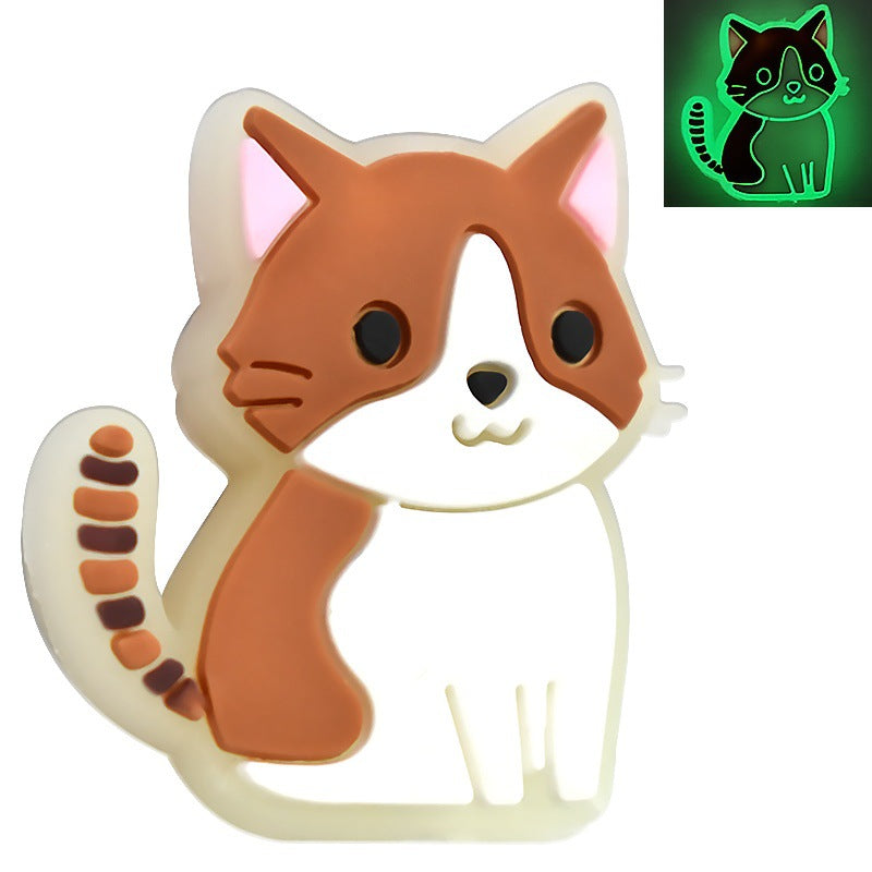 Wholesale Random 100pcs/pack  Glow-in-the-dark cartoon multi-functional beaded   Focal Beads