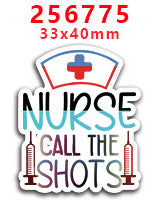 Wholesale Random 30pcs Colored Nurse's Day Series  Acrylic Flatback