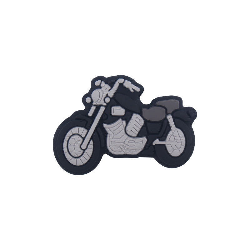 Wholesale 30pcs Motorcycle silicone beads   Focal Beads