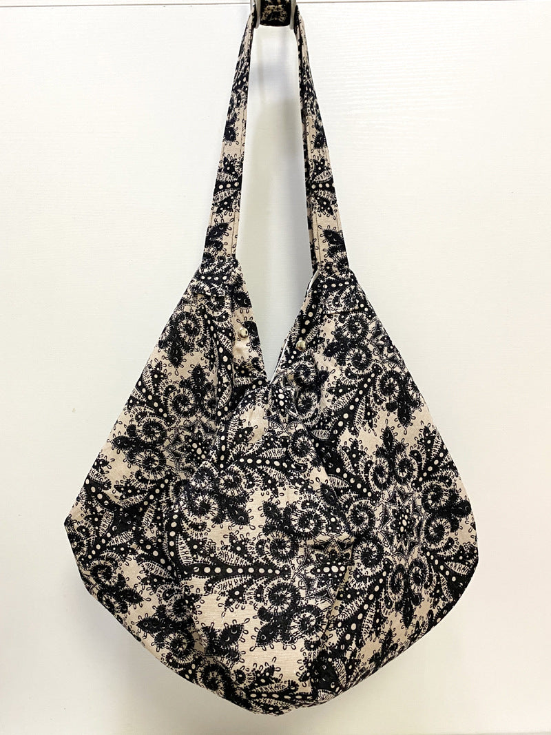 Wholesale Beach leisure single shoulder large capacity canvas bag