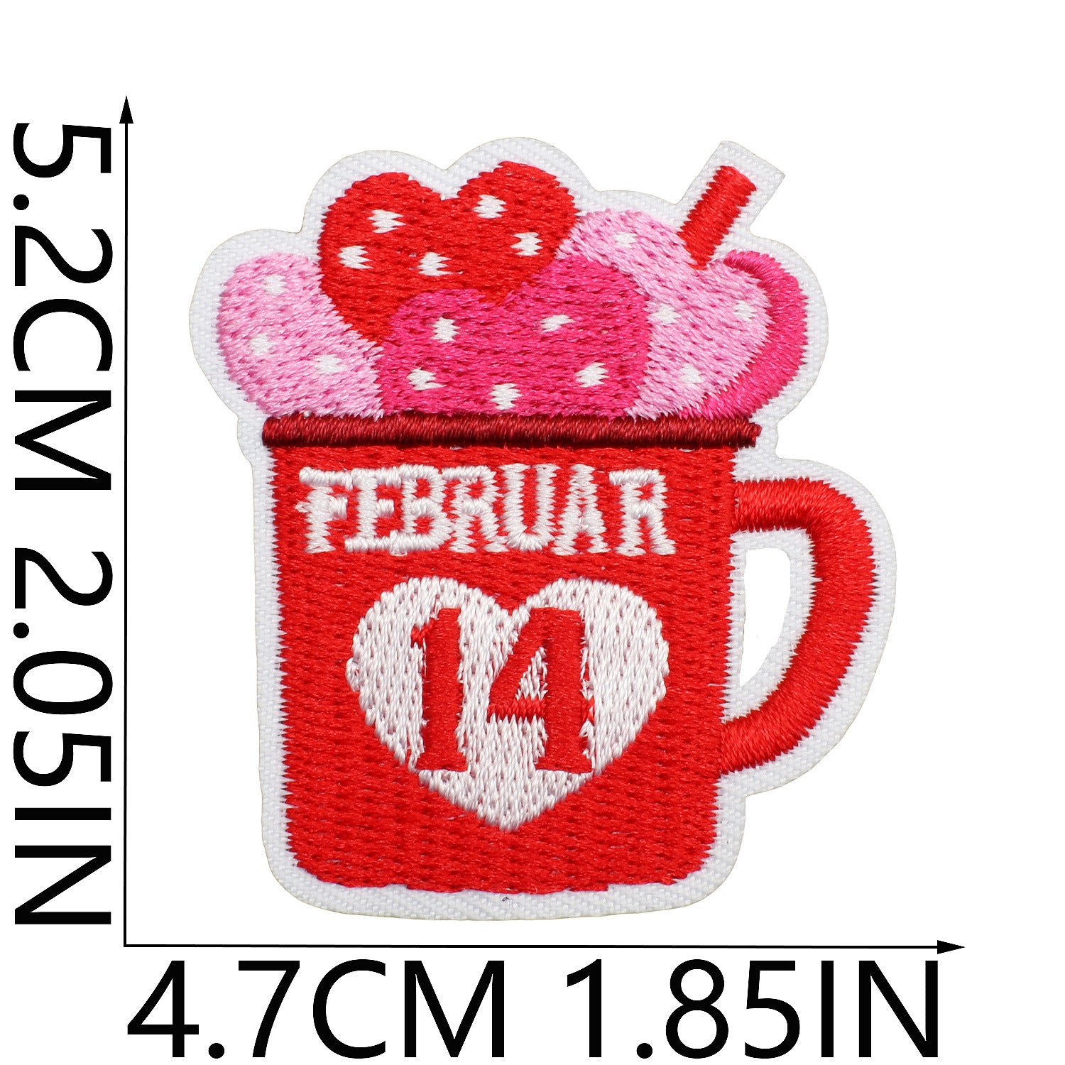 Wholesale Valentine's Day Monster Embroidered Patch FS