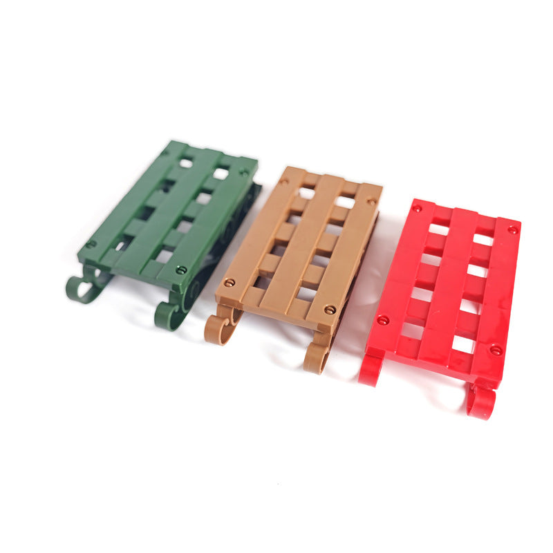 Wholesale Christmas sleigh scooter mini plastic sleigh scooter winter