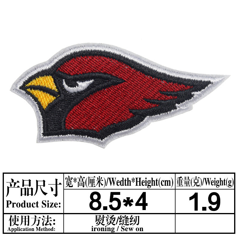 Wholesale Ball sports team emblem embroidery DIY Patches OLY Exclusive