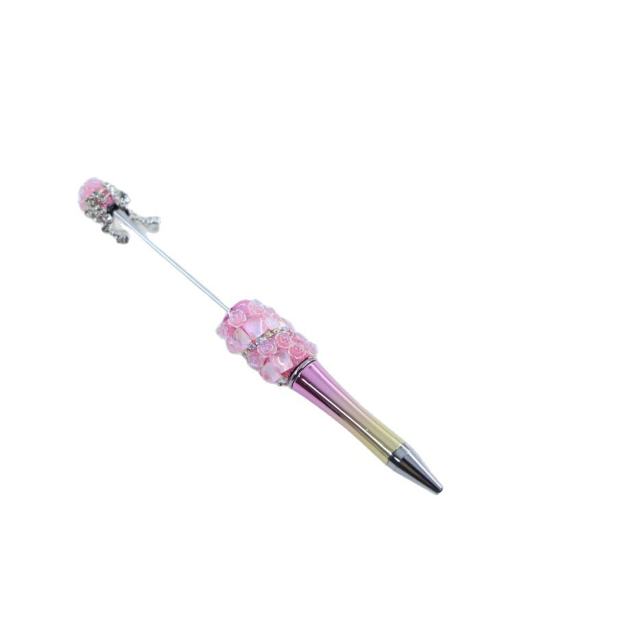 Wholesale Popular DIY Pearl Flower Beadable Pen