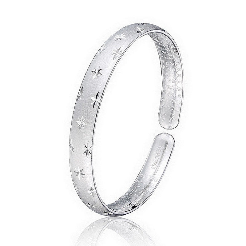 Wholesale Silver Plated Gypsophila Copper Bracelet