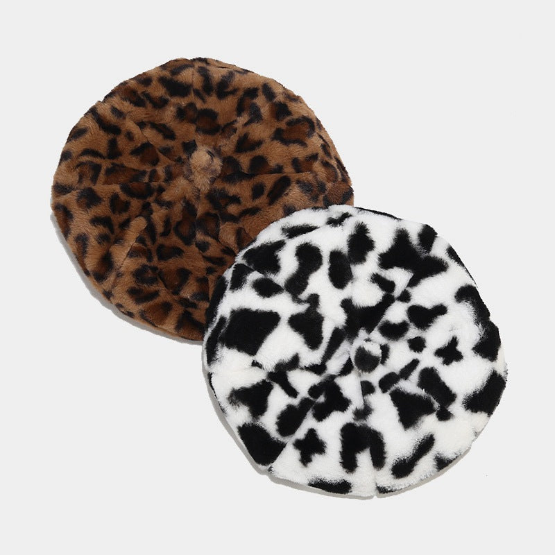 Wholesale Cow Print Leopard Print Zebra Print Beret