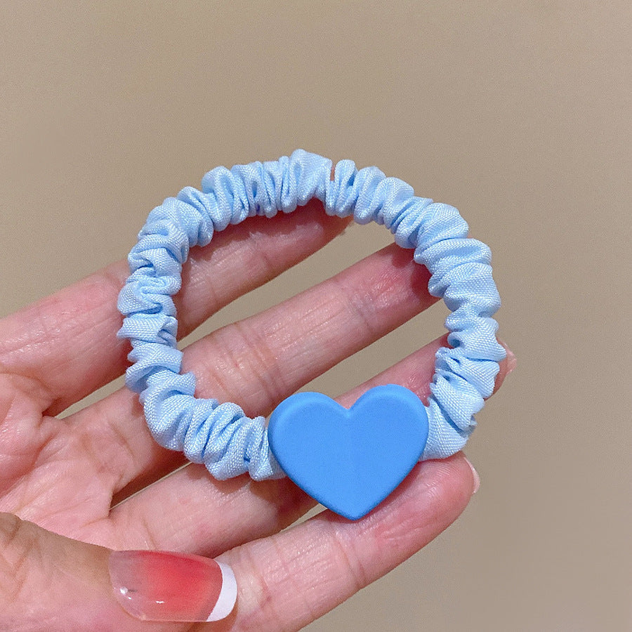 Wholesale Cheese Cheese Bow Fabric Intestine Hair Tie