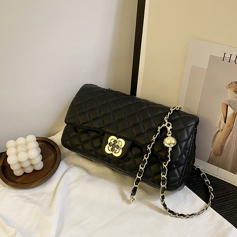 Wholesale Diamond Embroidery Small Square Bag Fashionable Shoulder Bag