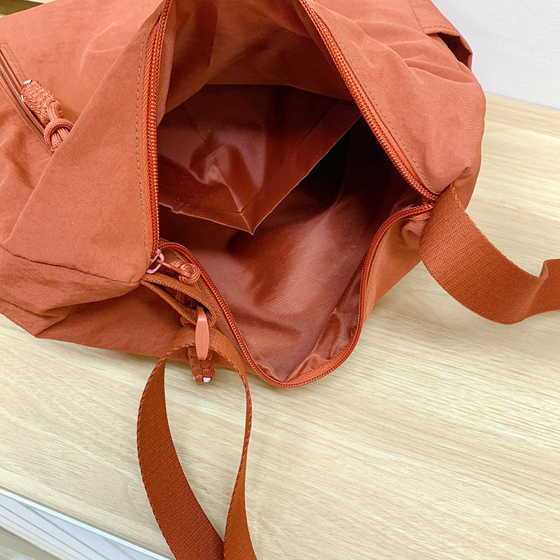 Wholesale Nylon bag Korean lazy style messenger bag large capacity commuter shoulder bag