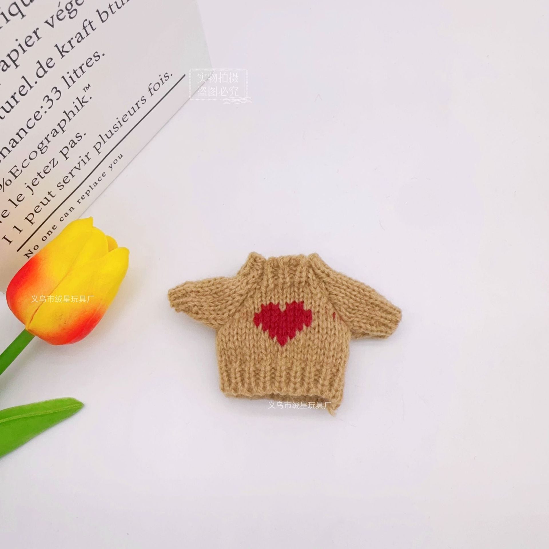 Wholesale Creative Cotton Sweater Doll Accessories Little Clothes for Cotton Dolls Dog Leader Costume Toy Series Life Category