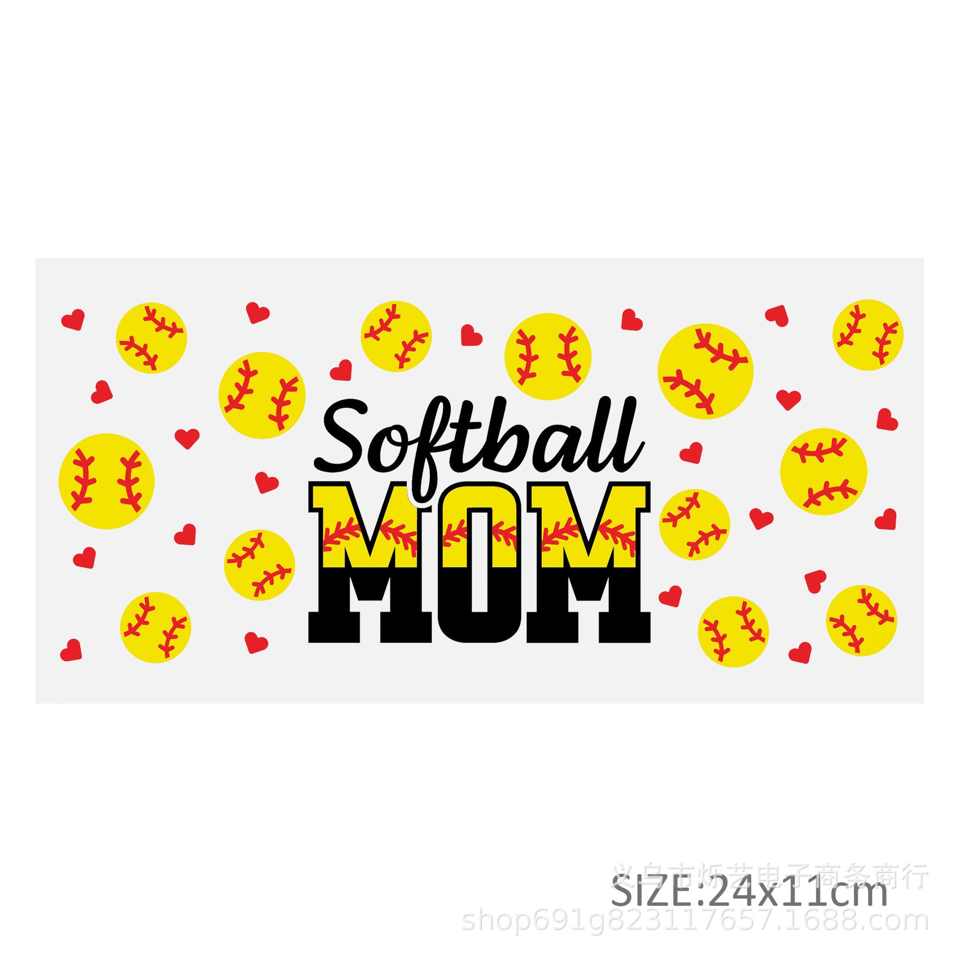 Wholesale Hamburgers and French fries food category 16oz Cup UV DTF Wraps