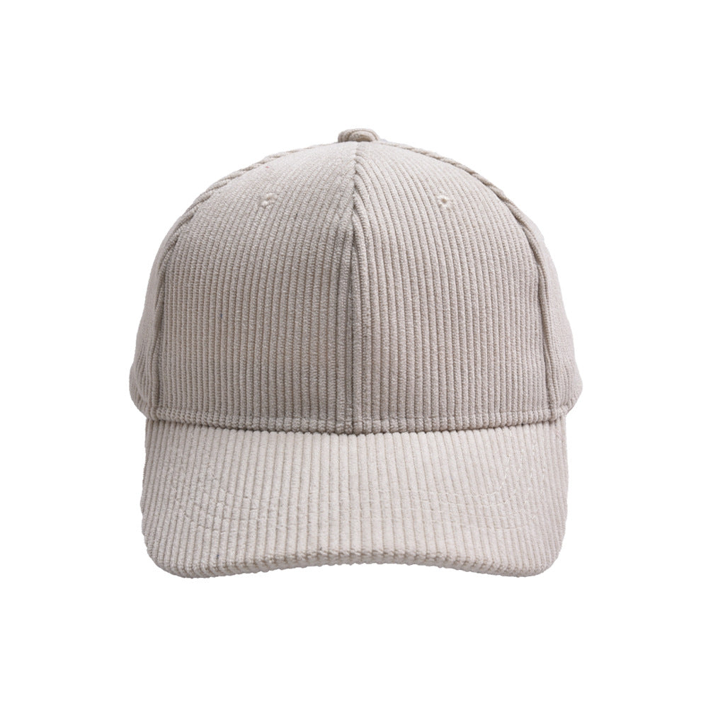 Wholesale outdoor warm windproof casual solid color parent-child peaked cap