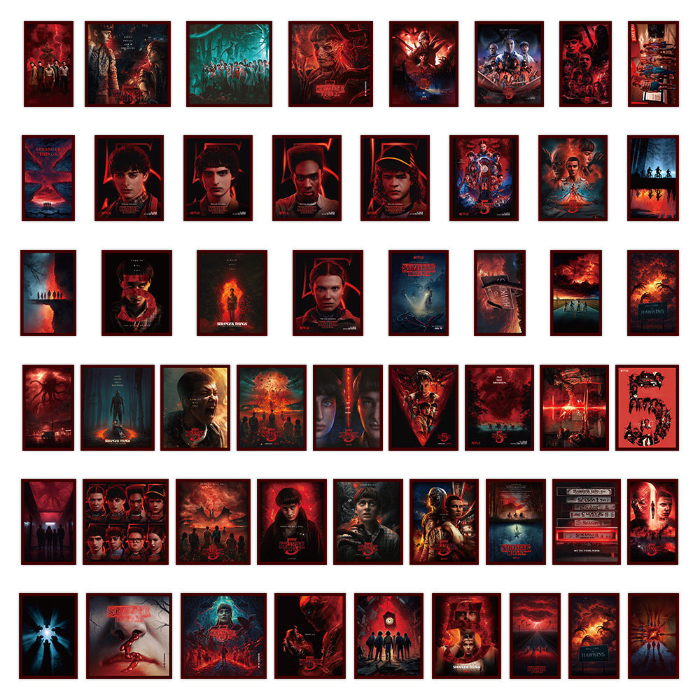 Wholesale 53pcs animal clothing paired with Waterproof Vinyl Stickers