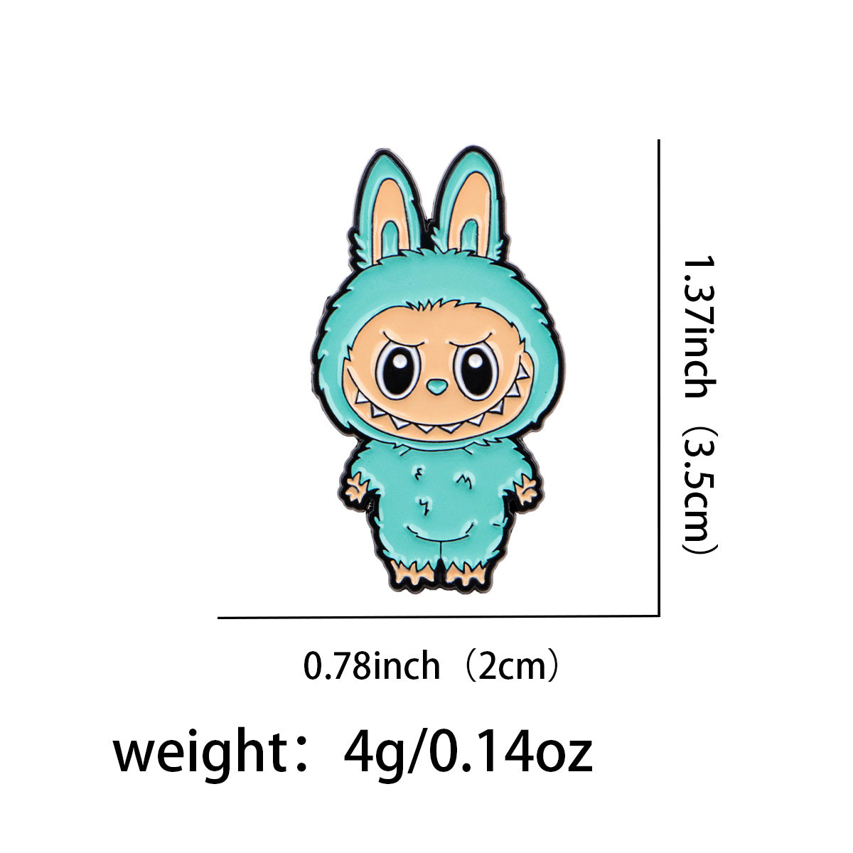 Wholesale 6pcs/pack Cartoon Brooch Cartoon Metal Badge Clothing Brooch Accessories