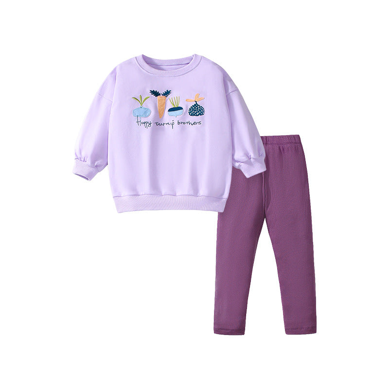 Wholesale Long Sleeved Cute Autumn Hoodie Casual Baby Clothes