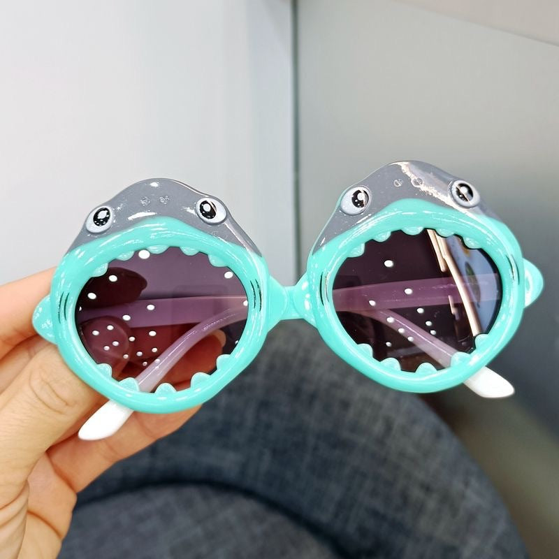 Wholesale Cartoon Baby Shark Kids Sunglasses