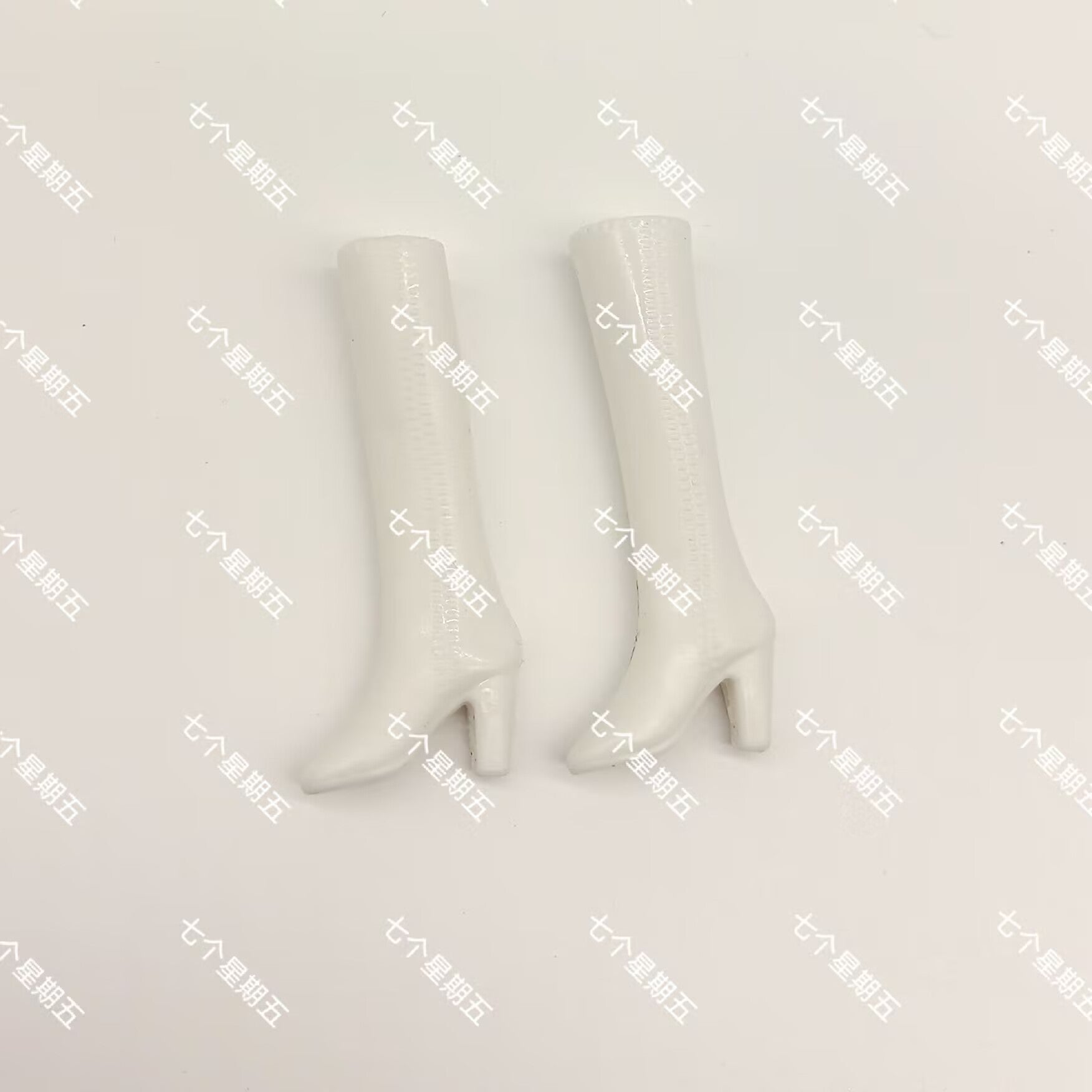 Wholesale Long Skirt Boots Pointed Toe Stiletto Shoes Doll Accessories