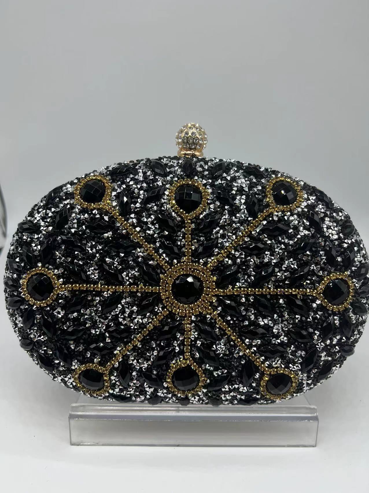 Wholesale Sunflower Diamond Evening Clutch