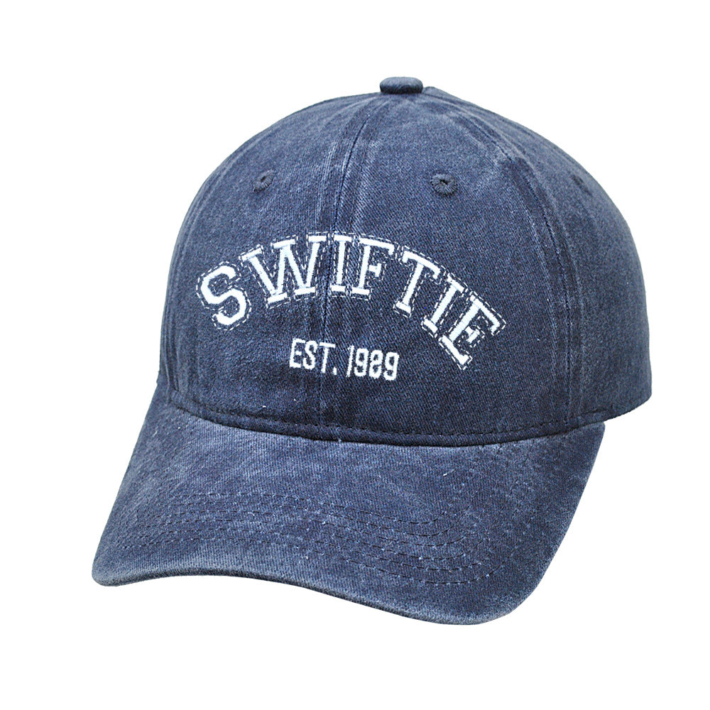 Wholesale Taylor Swift Embroidered 1989 Letters Vintage Baseball Cap