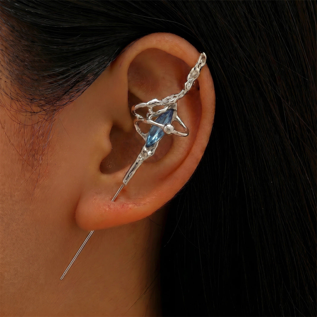 Wholesale Gothic Snake Ear Cuff Copper Electroplated Punk Earrings For Women Party Fashion Accessory OLY Exclusive