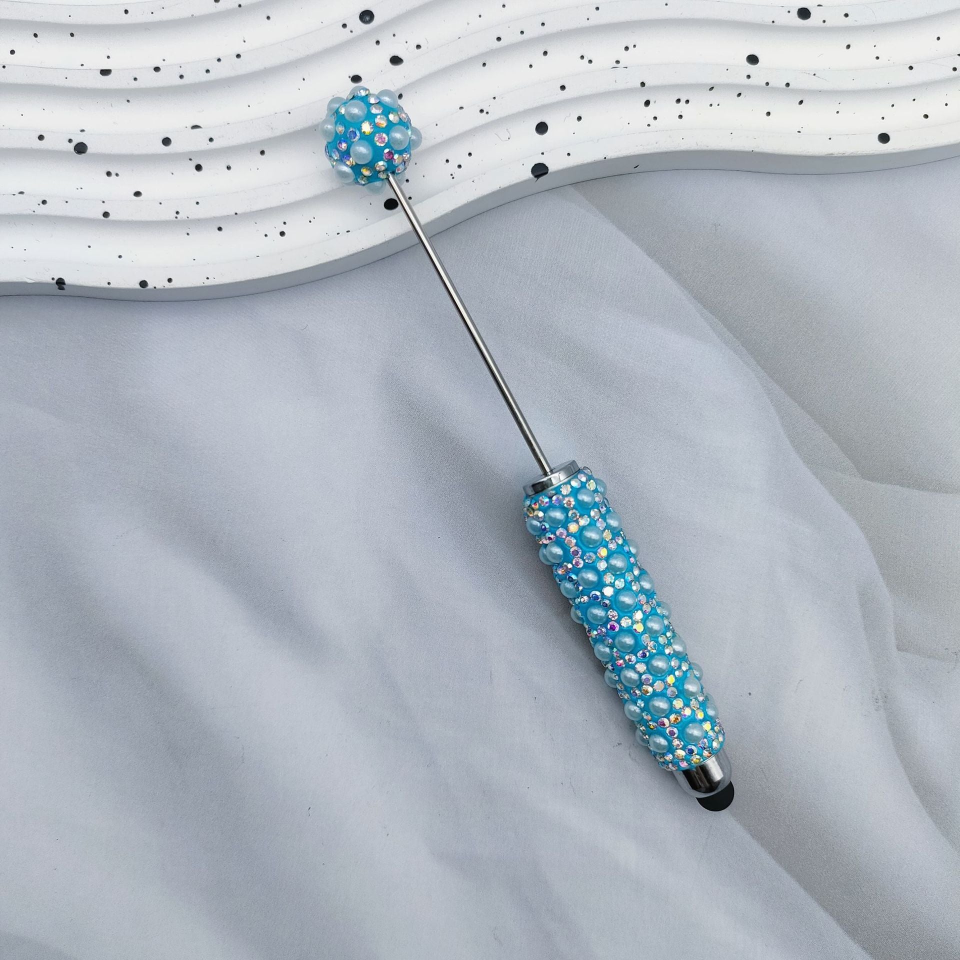 Wholesale DIY Touch Screen Pearl Full Diamond Beadable Pen
