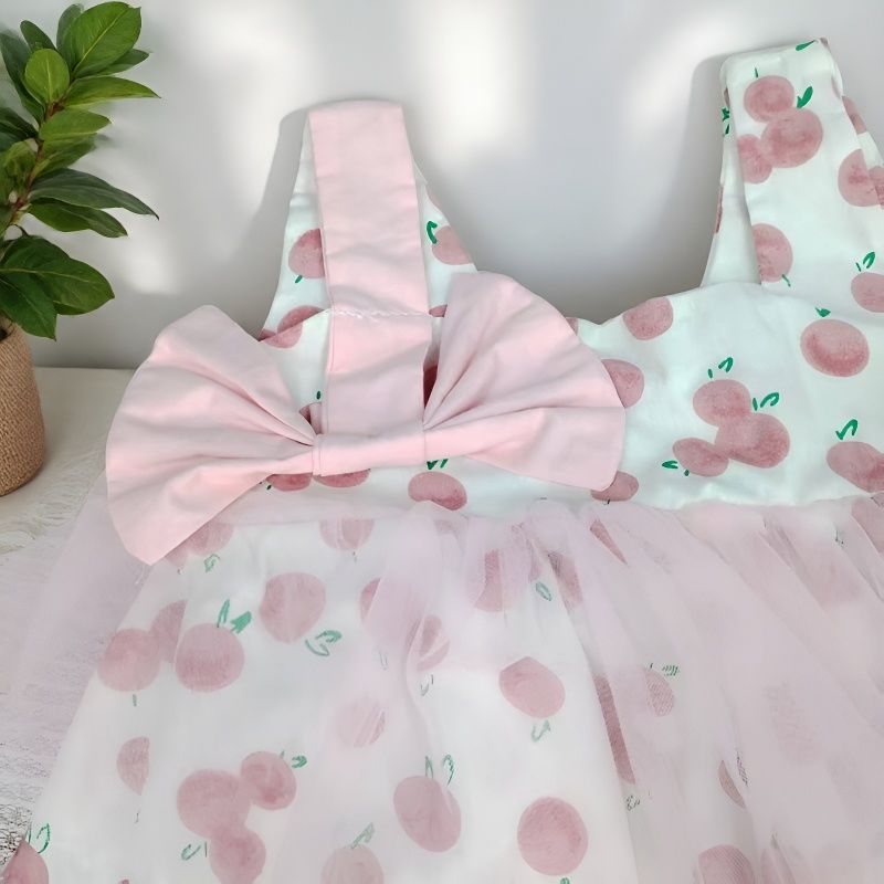 Wholesale Chic Printed Sleeveless Cotton Baby Girl Romper For Summer Boutique