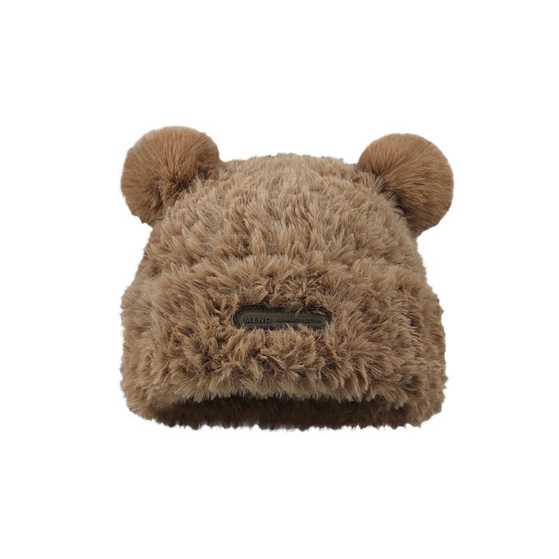 Wholesale Cute Bear Polyester Winter Hats