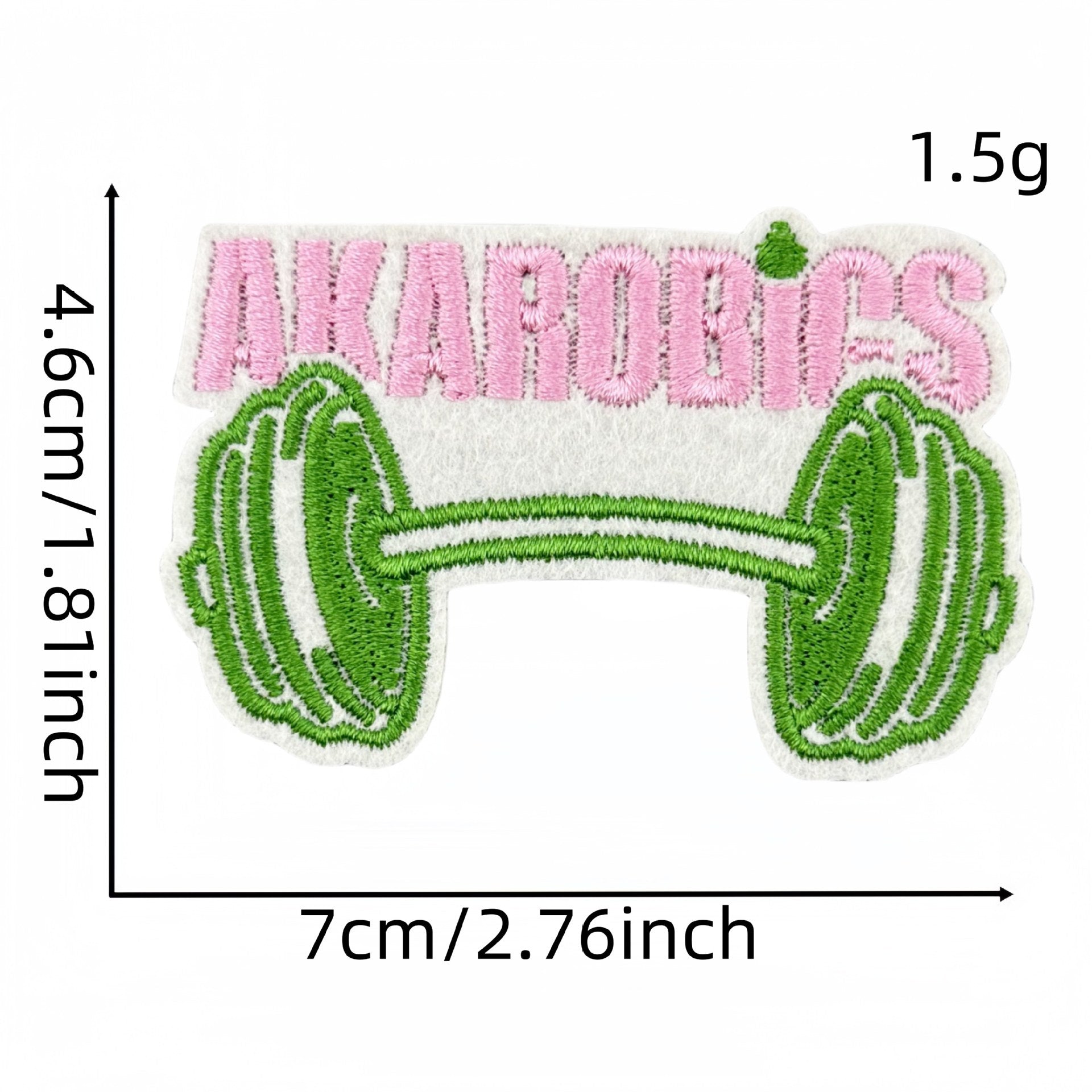 Wholesale Cartoon Green  Embroider Cloth DIY Patches