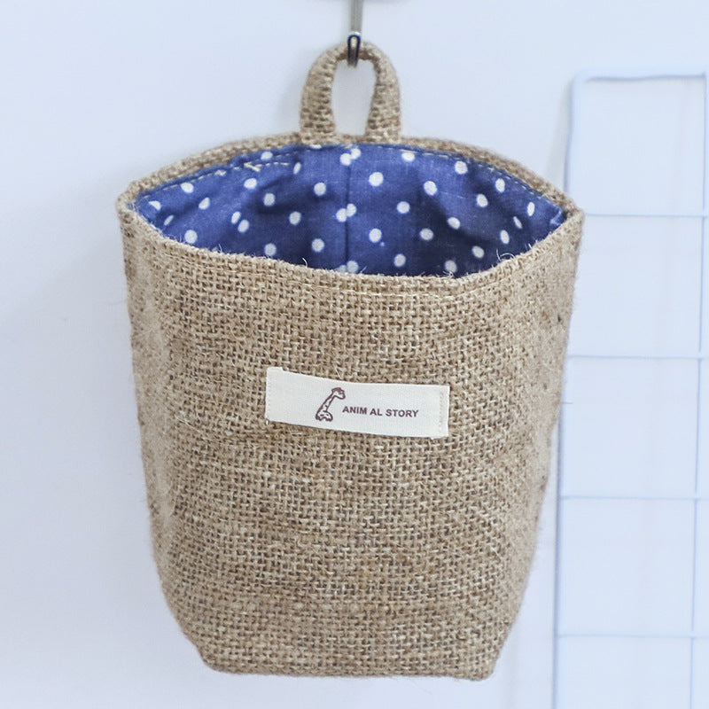 Wholesale Desktop Cotton and Linen Storage Bags