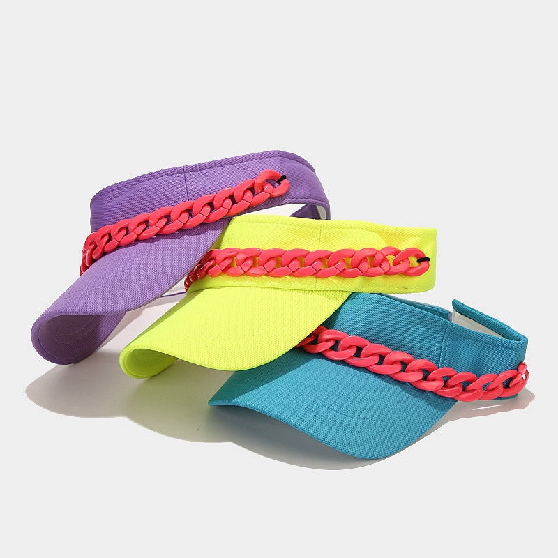 Wholesale Polyester Acrylic Chain Empty Top Hat