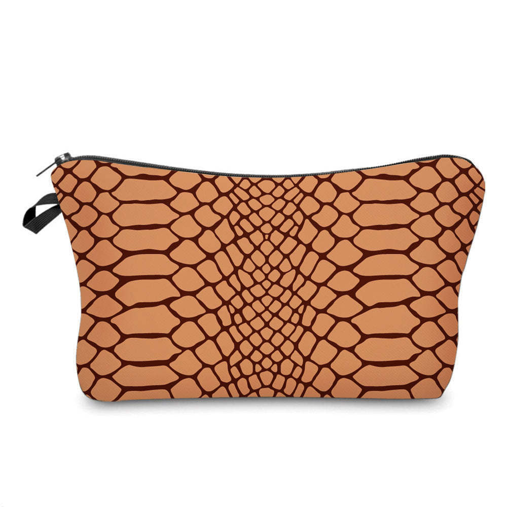 Wholesale New tiger print animal print cosmetic Bag crocodile print storage Bag leopard print toiletry Bag