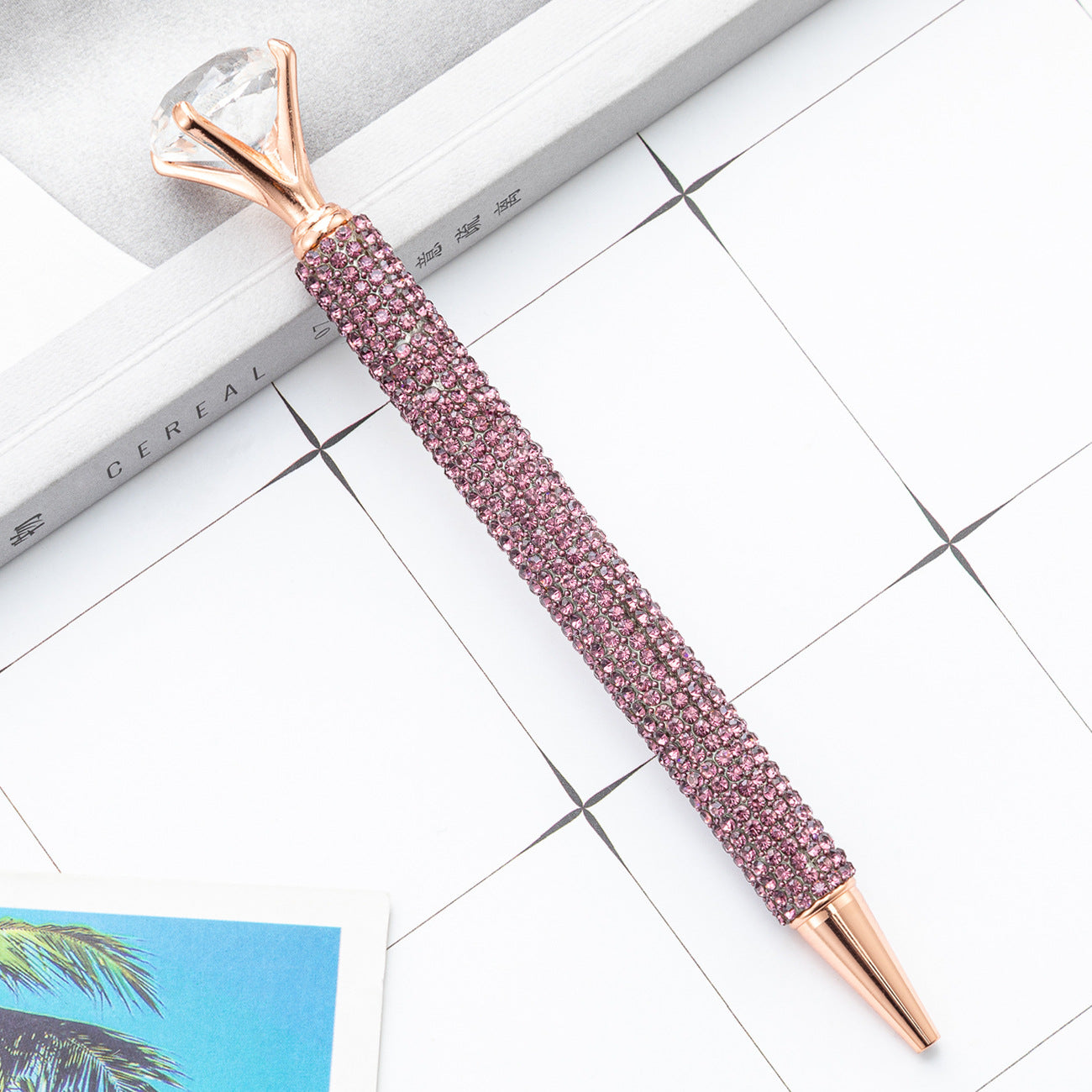 Bolicón de bolsas de diamante grande de metal al por mayor