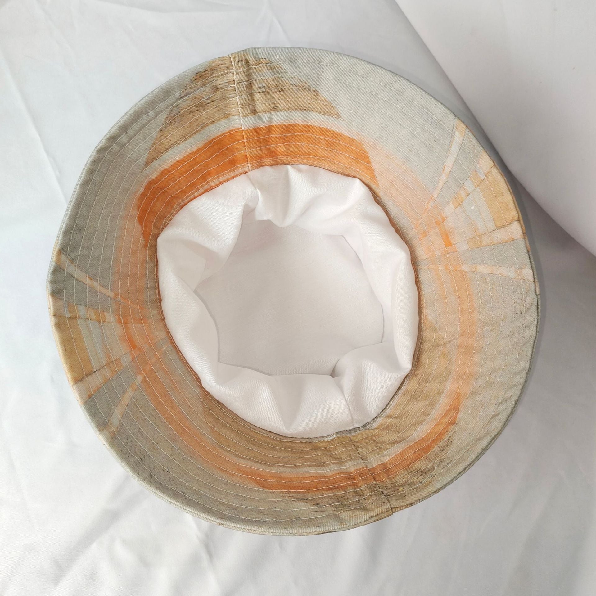 Algodón al por mayor Sombrero de cubo de patrón de la ciudad de la ciudad